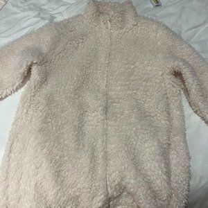Banana Republic long shearling coat